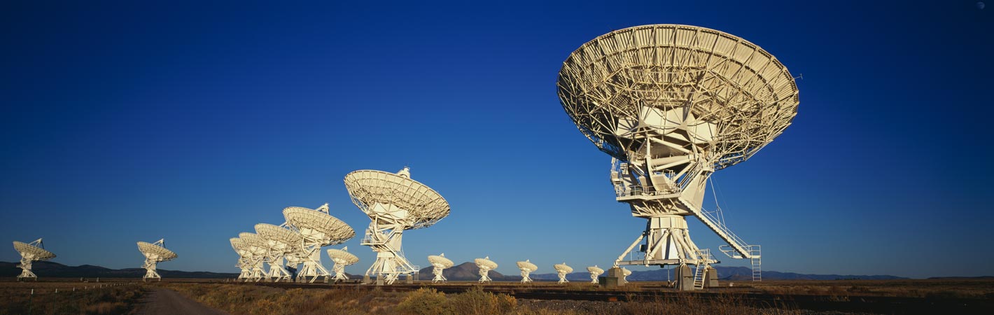 Observatorium für Radioastronomie Very Large Array (VLA), New Mexico (USA) (Symbolbild)