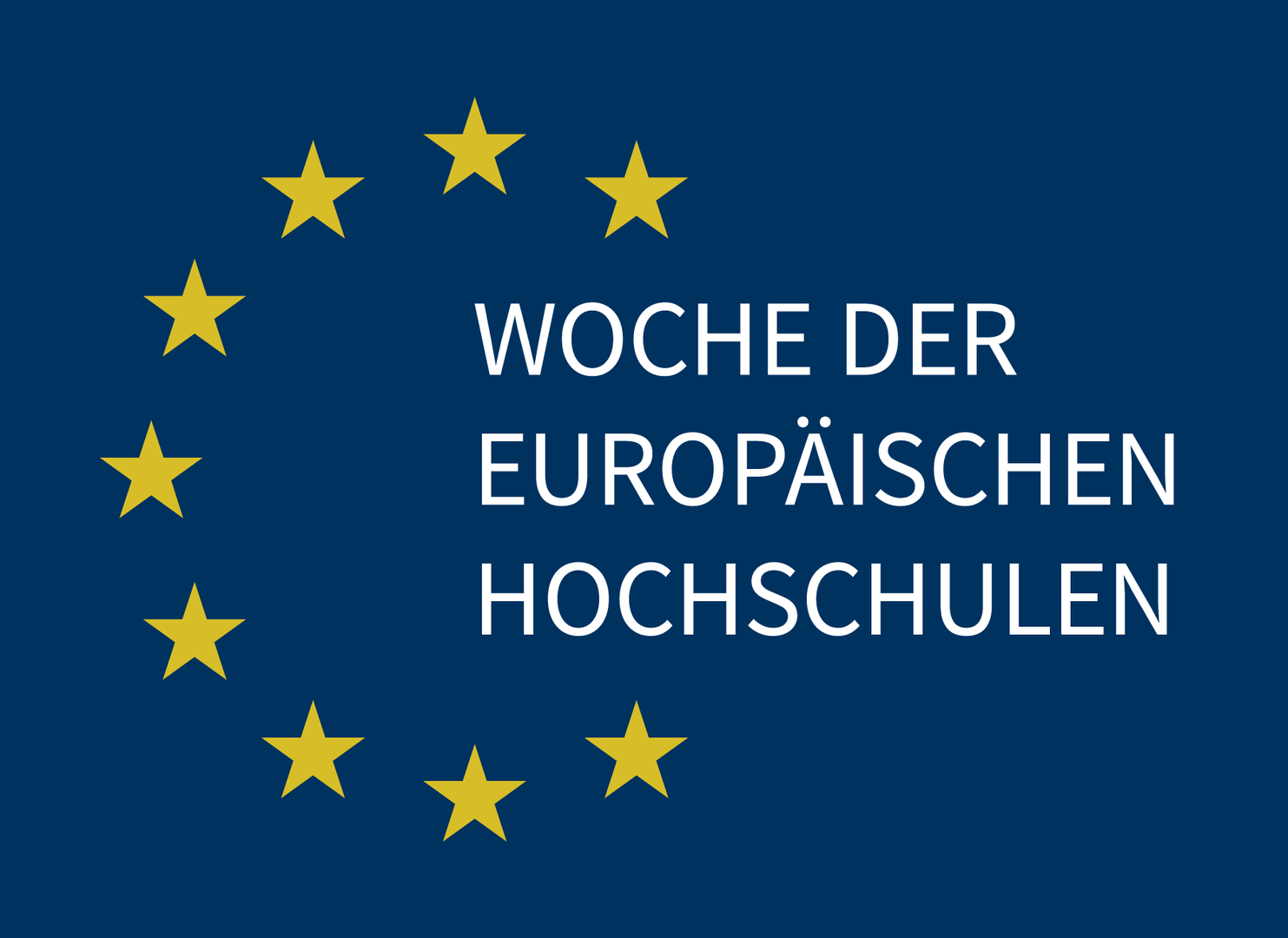 Logo der Woche der Europäischen Hochschulen Logo der Woche der Europäischen Hochschulen