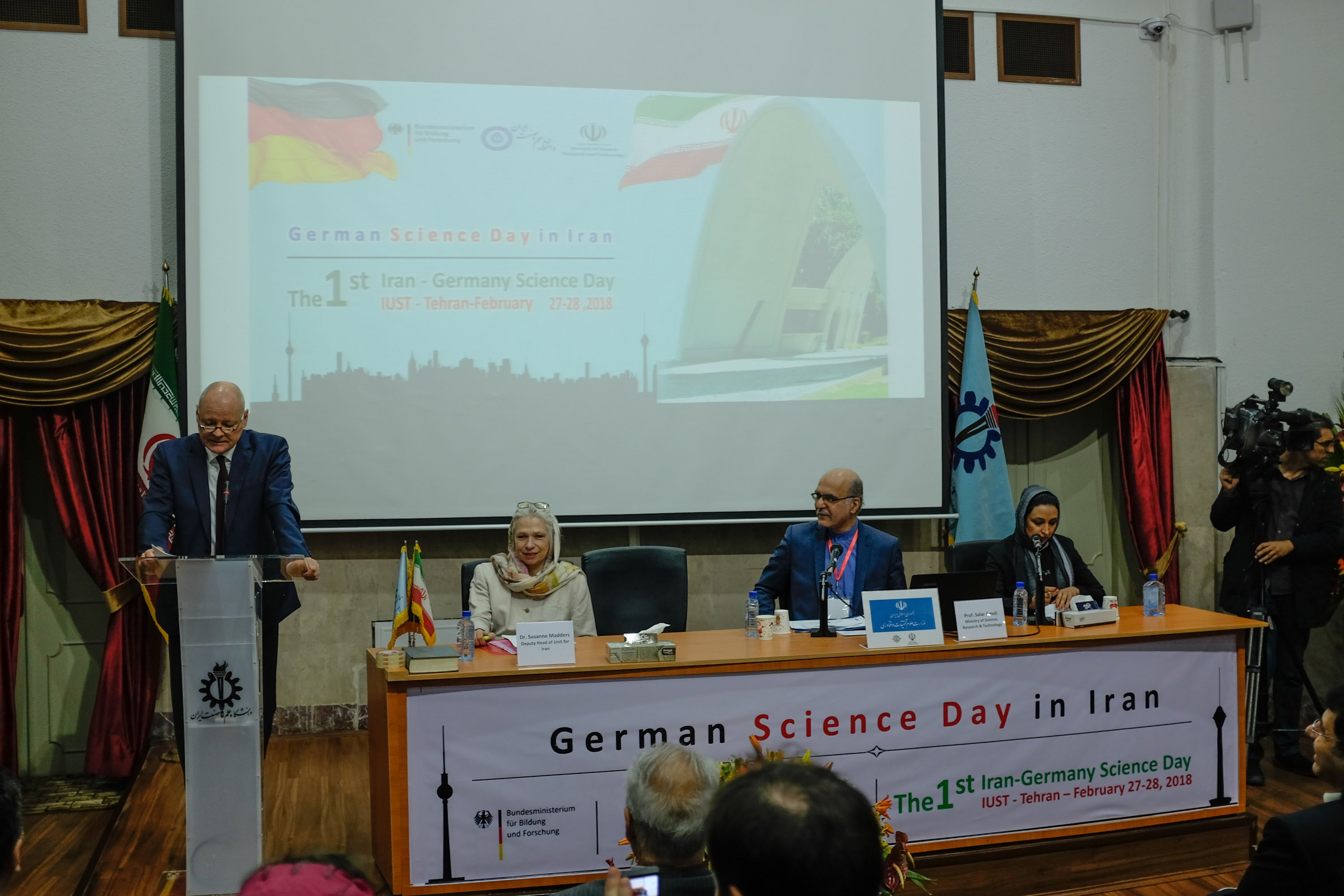 Eröffnung des Tages der Deutschen Wissenschaft in Teheran