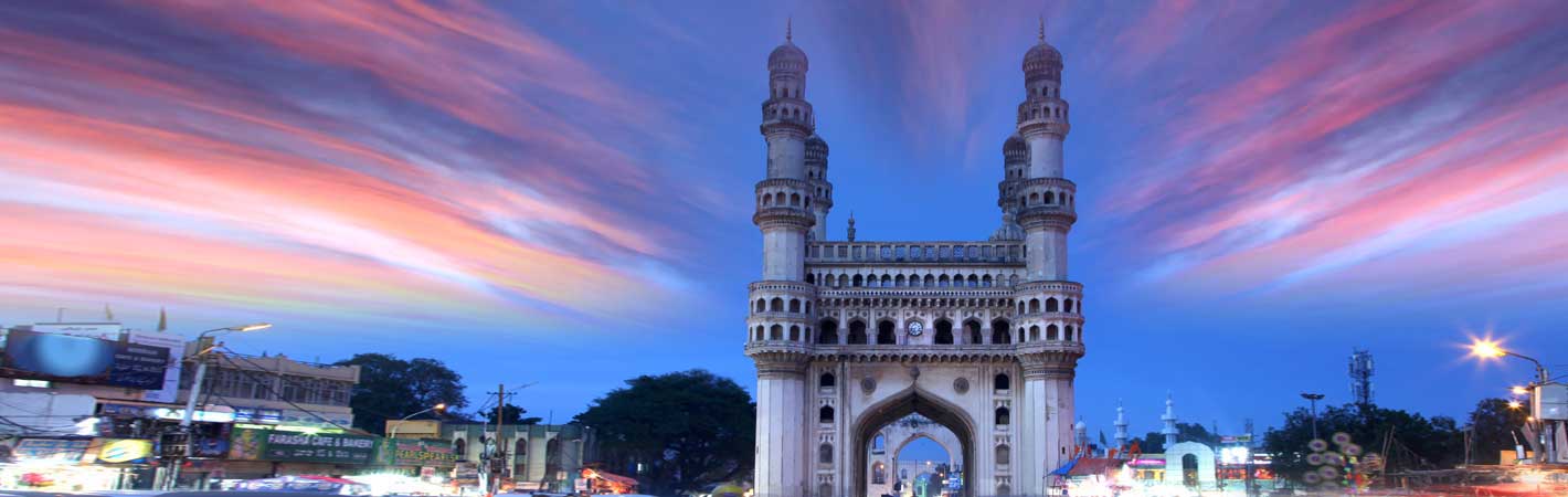 Ansicht von Hyderabad