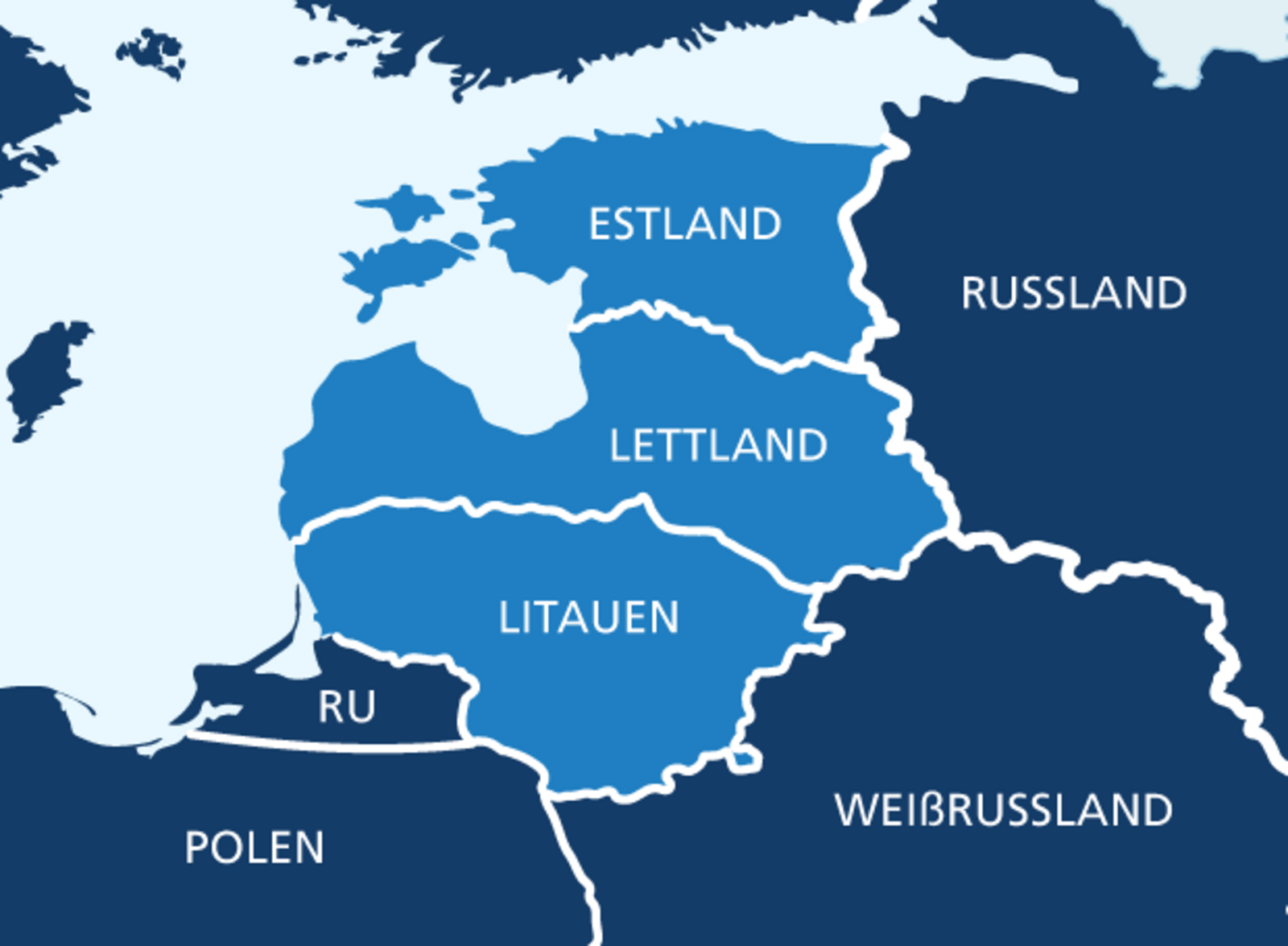 Europa: Baltische Länder  kooperation-international  Forschung. Wissen. Innovation.