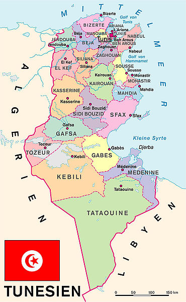 Tunesien Zeitzone